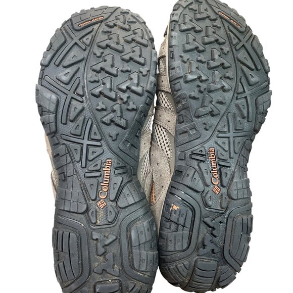 Columbia TechLite Mens Brown Suede Mesh Hiking Trail Shoes Size 10.5 SKU 9429 - Picture 5 of 14